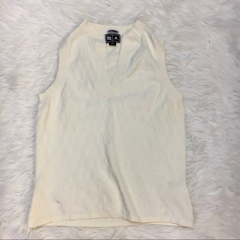 Adidas knit sleeveless top vest